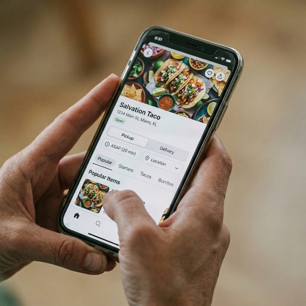 Branded customer app